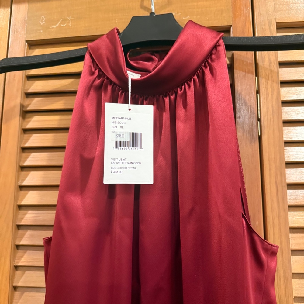 Lafayette 148 New York :  dress halter top - Picture 3 of 8